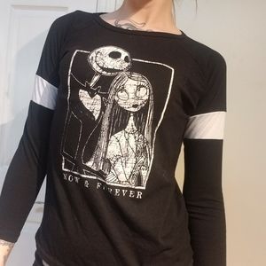 Nightmare Before Christmas 3/4 Tee (S)